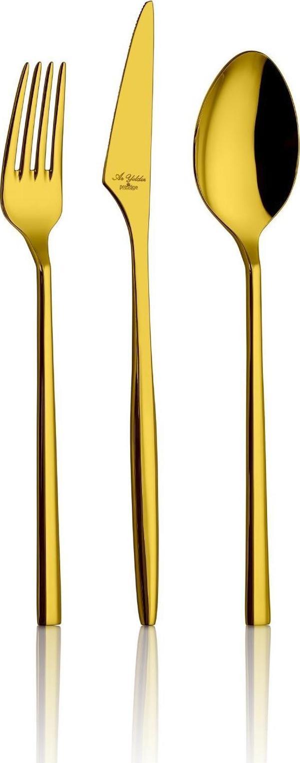 Aryıldız Trendy Gold Pvd 89 Parça Çatal Kaşık Bıçak Takımı Ar223437  - Image 1