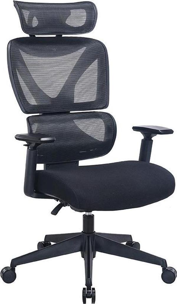 Unique-S Yönetici ve Çalışma Koltuğu-Siyah 74x117.5-127x65.5 cm - Image 1