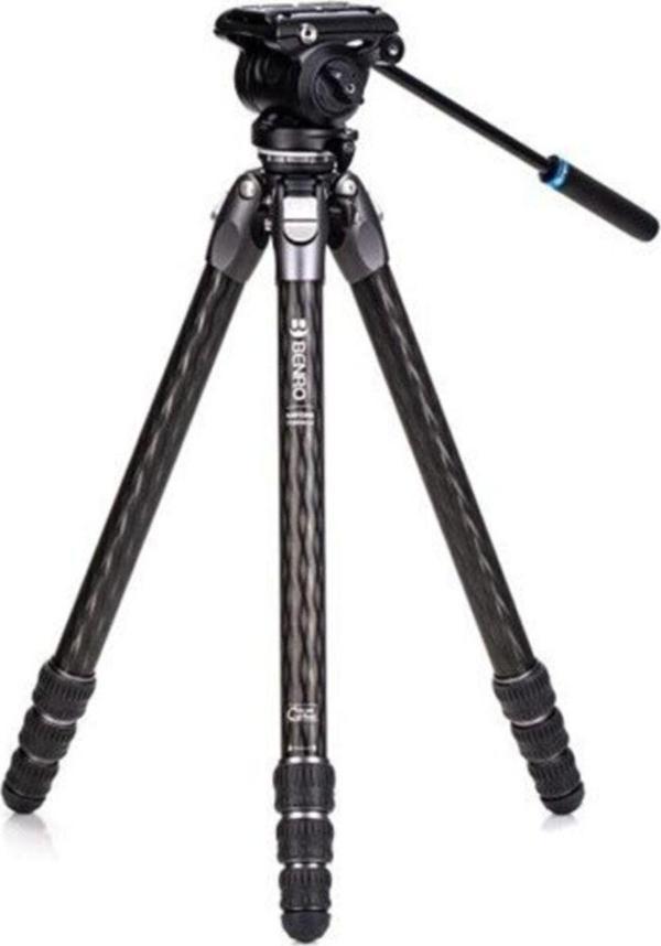 Benro Tortoise (Kaplumbağa)Karbon Video Tripod Kit Seri 3 Ttor34Clvs4Pro - Image 1