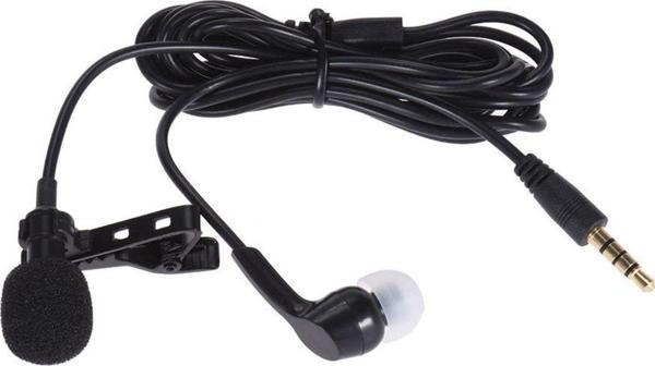 Andoer Ey-511B Çok Yönlü Kondansatör Kulaklıklı Yaka Mikrofonu D4694B - Image 1