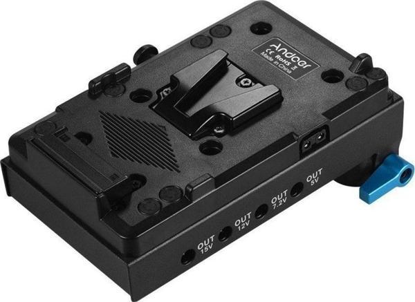 Andoer V Montaj V-Kilit Pil Plakası Adaptörü D6325 - Image 1