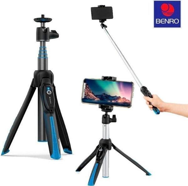 Benro Bk15 Mini Tripod / Selfi Stick - Image 1