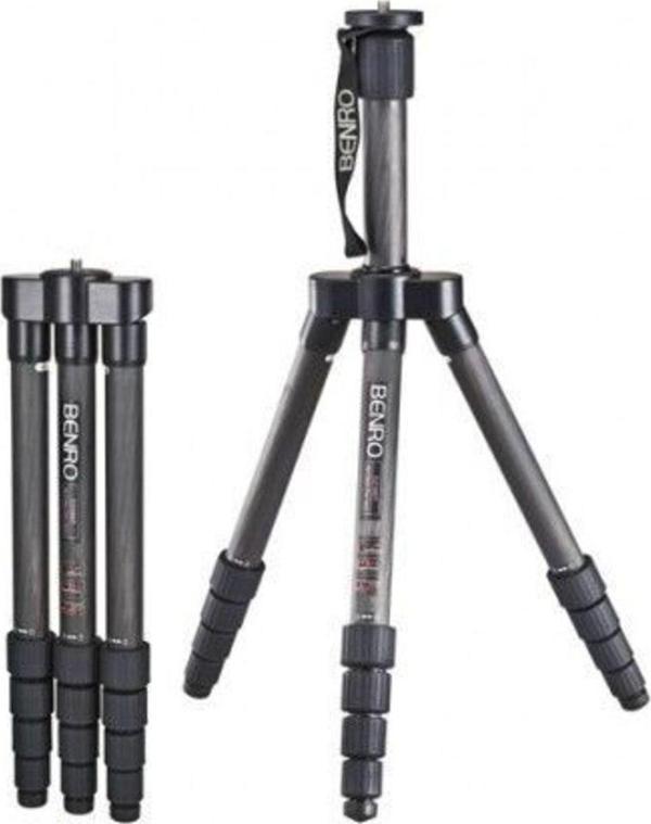 Benro C-1190T Carbon Fiber Traveler Flat Tripod - Image 1