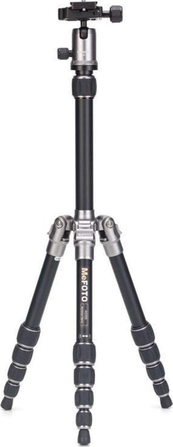 Benro Mefoto A0350Q0T Travel Angel Tripod (Titanium) - Image 1