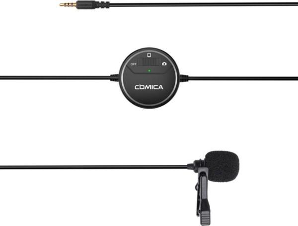 Comica Cvm-V03 Sıg-Lav Telefon Dslr Kamera Kablolu Yaka Mikrofonu - Image 1