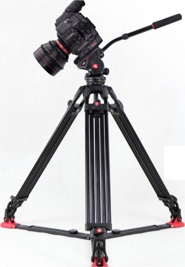 Jieyang Jy8071D Professional Tripod & Spreader Video Tripod - Image 1