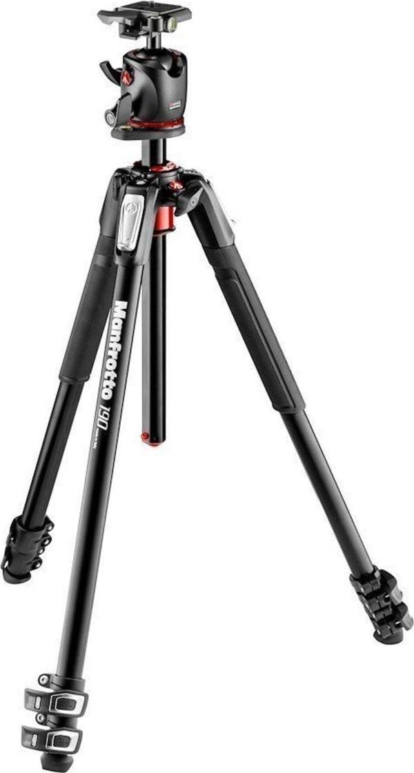 Manfrotto Mk190Xpro3 Tripod 3 Sekme + Mhxpro-Bhq2 Başlıklı Kit - Image 1
