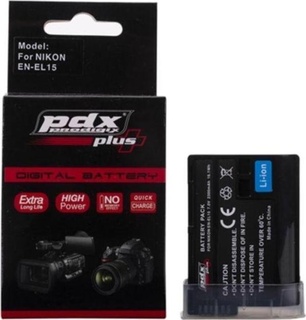 Pdx Nikon Enel15 Batarya Pil 2300Mah D7000,D7100,D7200,D7500,D500,D600,D610,D750,D800E,D810A,D850 - Image 1