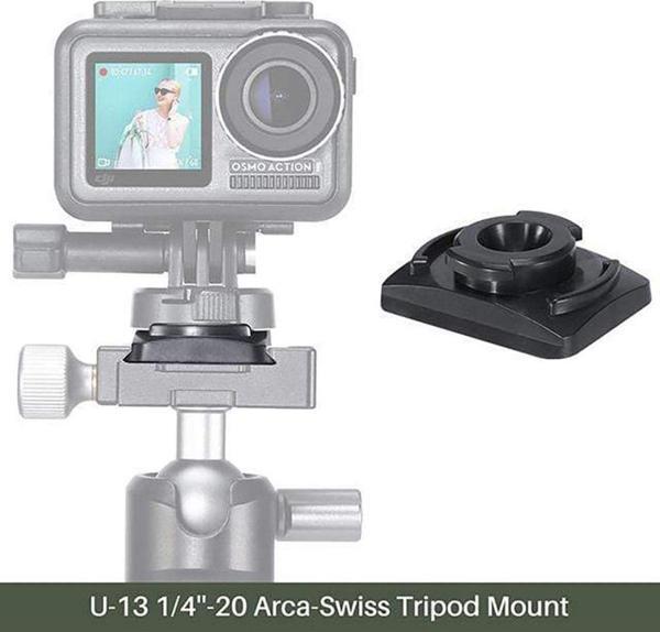 Ulanzi U-13 Dji Osmo Action Tripod Plate - Image 1