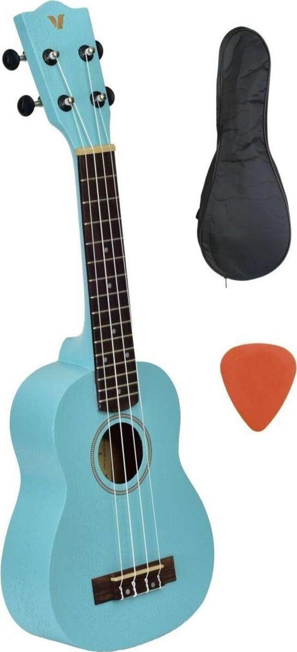 Valler Us51 Sbl Soprano Ukulele Mavi - Image 1