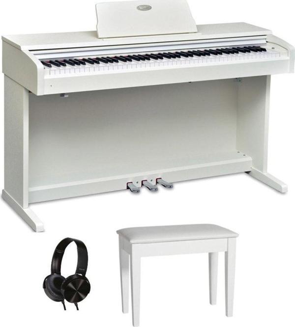 Valler M8X Dijital Piyano Beyaz M8 X - Image 1