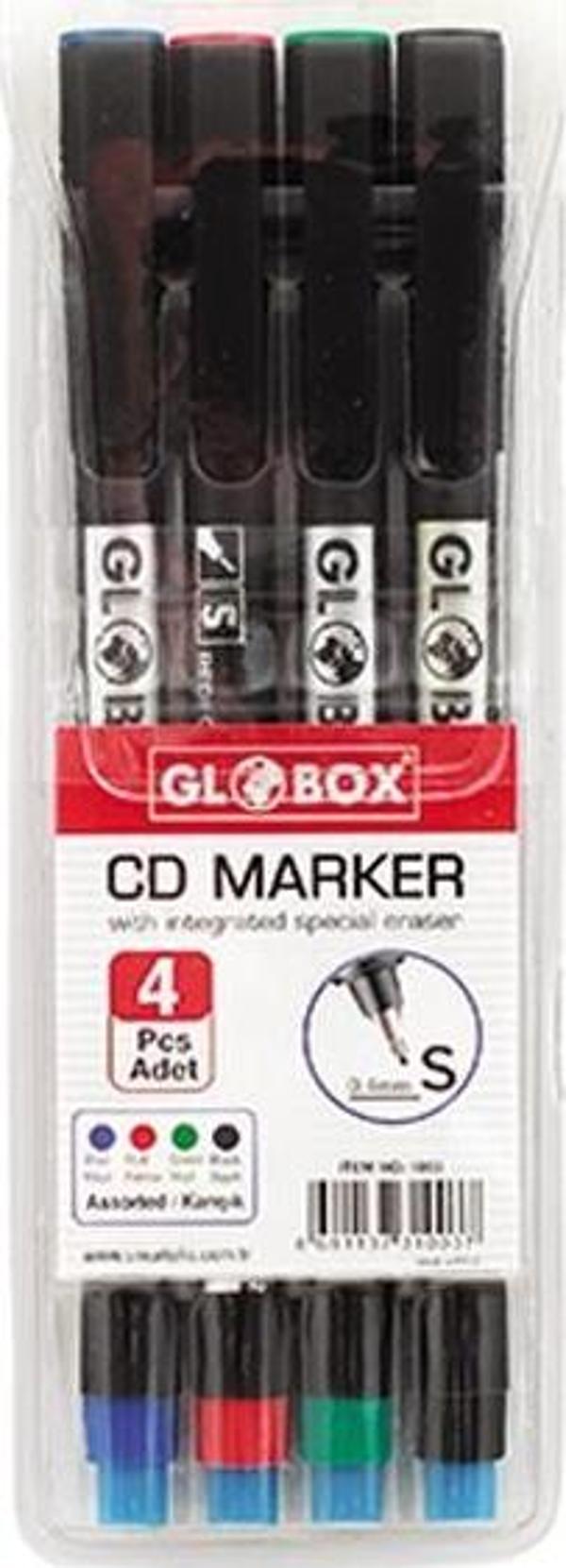Globox Asetat Kalemi Permanent S Seri 4 LÜ 1003 - Image 1