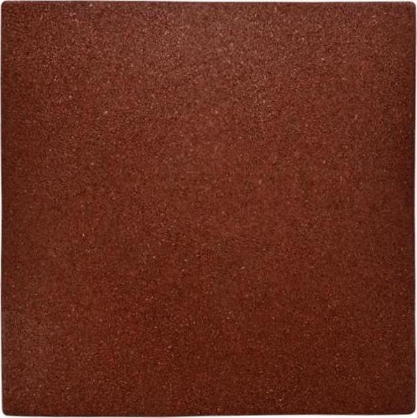 Kauçuk Zemin Kaplama 40x40x2cm 6 Adet TSE Belgeli Kırmızı - Image 1