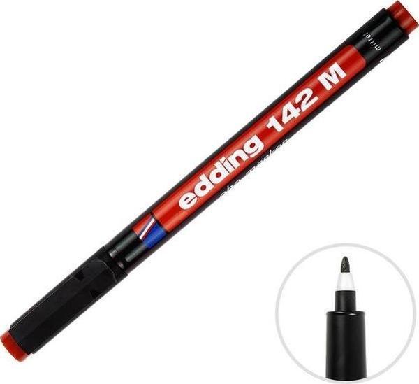 Edding Asetat Kalemi Permanent M Seri 1 MM Kırmızı 142 M - Image 1
