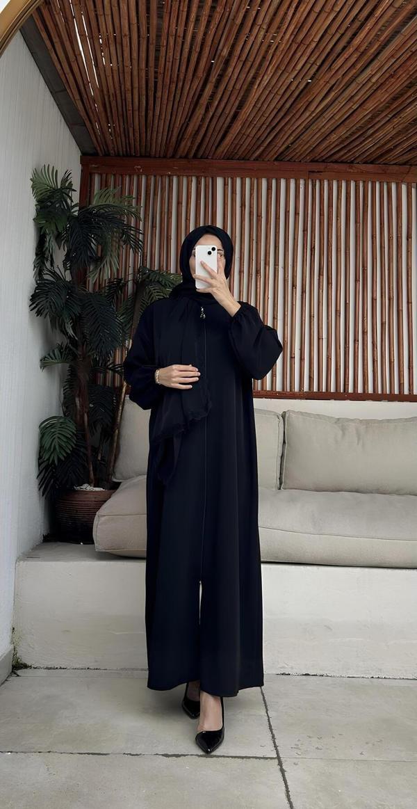 Cym Butik Dantel Detaylı Namaz Elbisesi - Image 1