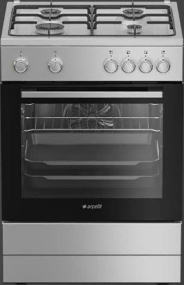 Arçelik F 8440-1 G Ocaklı Fırın Gümüş - Image 1