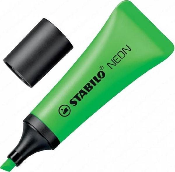 Stabilo Fosforlu Kalem Neon Yeşil 72/33 - Image 1