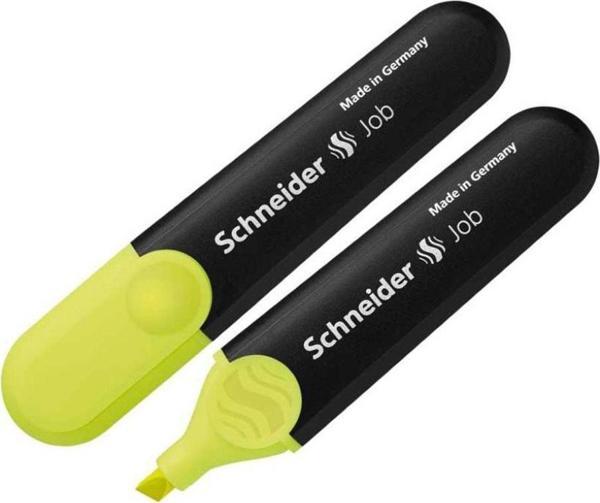Schneider Fosforlu Kalem Job Sarı 150 - Image 1