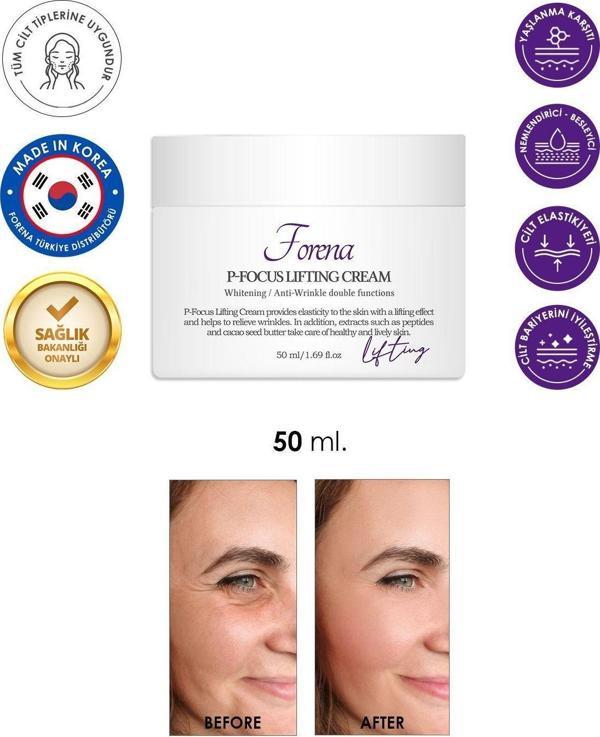 Forena P-Focus Lifting Etkili Yaşlanma Karşıtı Yüz Kremi - Image 1