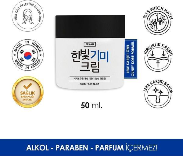 Pekah Leke Karşıtı & Cilt Tonu Eşitleyen Aydınlatıcı Hanbit Melasma Krem 50Ml - Image 1