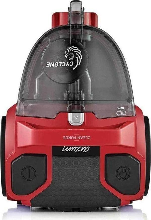 Arzum Clean Force Cyclone Red 890 Watt Hepa12 Filtreli Yüksek Emiş Güçlü Toz Torbasız Elektrikli Süpürge - Image 1