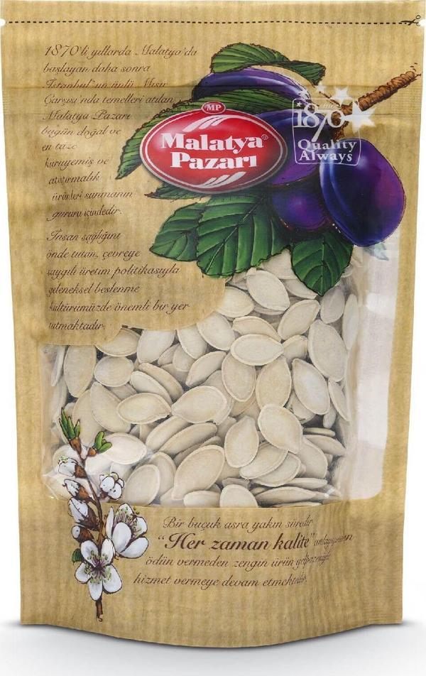 Malatya Pazarı İri Kabak Çekirdek Kilitli Paket 500 Gr - Image 1