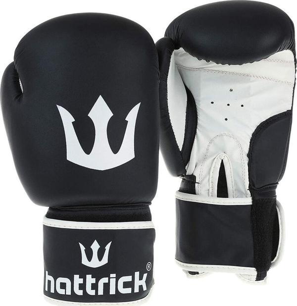 Hattrick Boks Eldiveni 16 OZ PU Siyah - Image 1