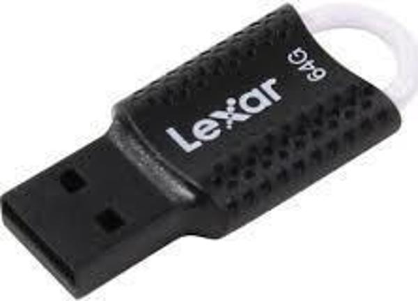 Lexar 64Gb Usb 2.0 Jump V40 Siyah Flash Bellek LJDV40-64GA - Image 1