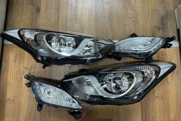 Hyundai İ30 Sağ Sol Far Lambası Motorlu + Sis Lamba Ledli 13-15 - Image 1