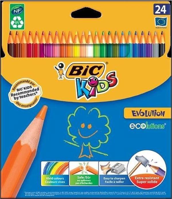 Bic Kuru Boya Evolution 24lü 937515 - Image 1