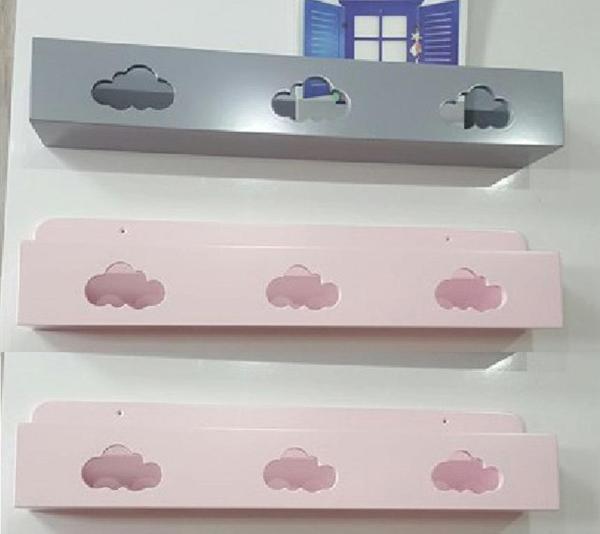 Bulutlu Lana Lake Montessori Kitaplık Raf - Image 1
