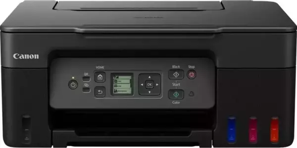 Canon Pixma G3470 Siyah Wi-Fi + Tarayıcı + Fotokopi Tanklı Çok Fonksiyonlu Mürekkep Püskürtmeli Yazıcı - Image 1
