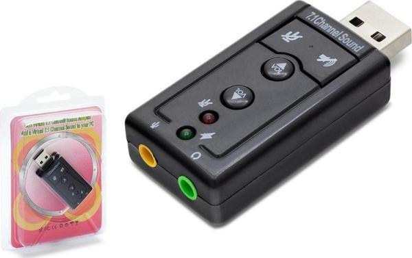 Hadron Hdx5255 Usb Ses Kartı 7.1 Siyah - Image 1