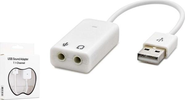 Hadron Hdx5263 Usb Ses Kartı 7.1 Beyaz - Image 1