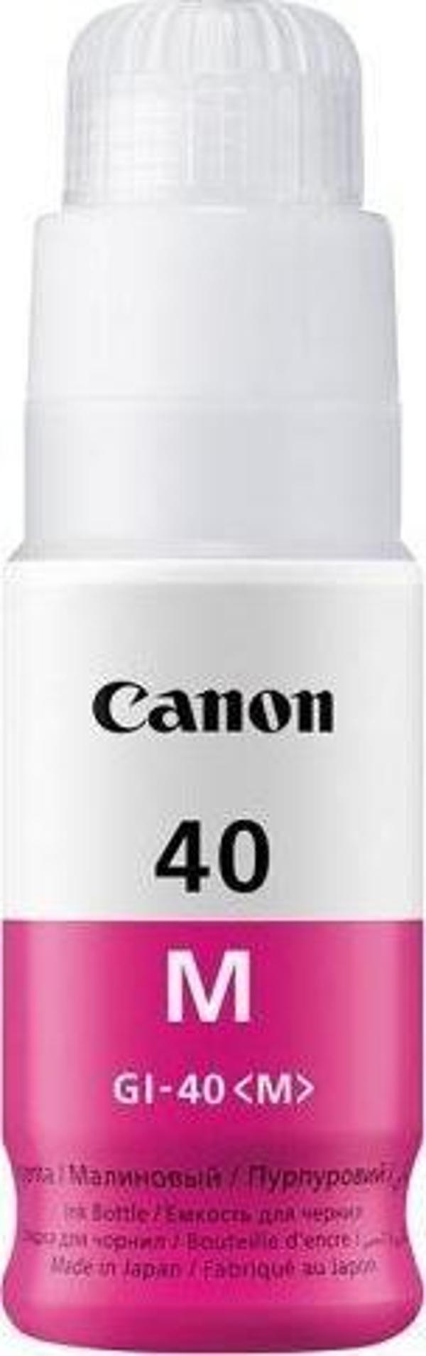 Canon GI-40M Magenta Kırmızı Şişe Mürekkep G6040-G5040 - Image 1