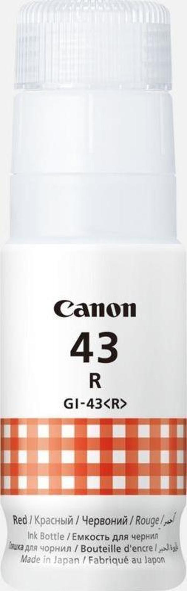 Canon GI-43R Red Kırmızı Şişe Mürekkep G540-G640 - Image 1