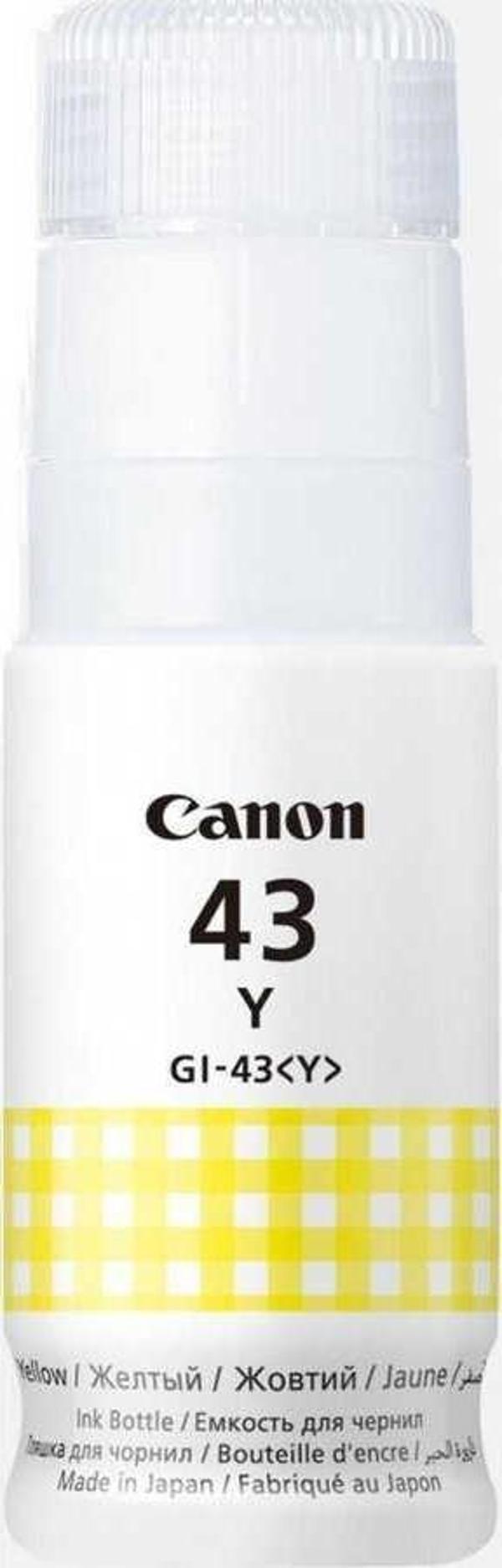 Canon GI-43Y Yellow Sarı Şişe Mürekkep G540-G640 - Image 1