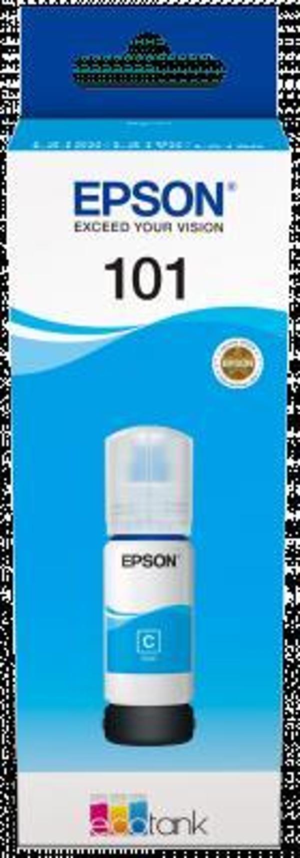 Epson 101 Cyan Mavi Şişe Mürekkep T03V24A L4150-4160-6160-6170-6190 - Image 1