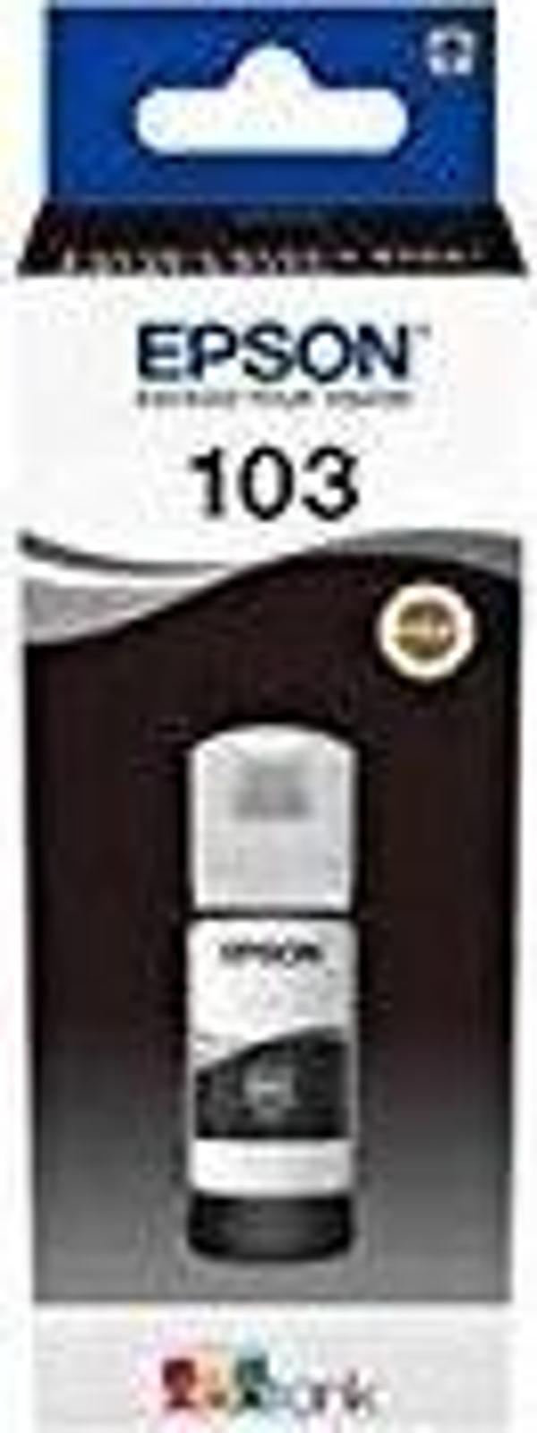 Epson 103 Black Siyah Şişe Mürekkep T00S14A L1110-3110-3150-5190 - Image 1
