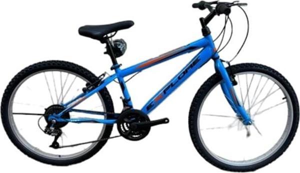 ÜMİT 2433 EXPLORER ERKEK DAĞ BİSİKLETİ V 24 JANT 21 VİTES MAVİ - Image 1