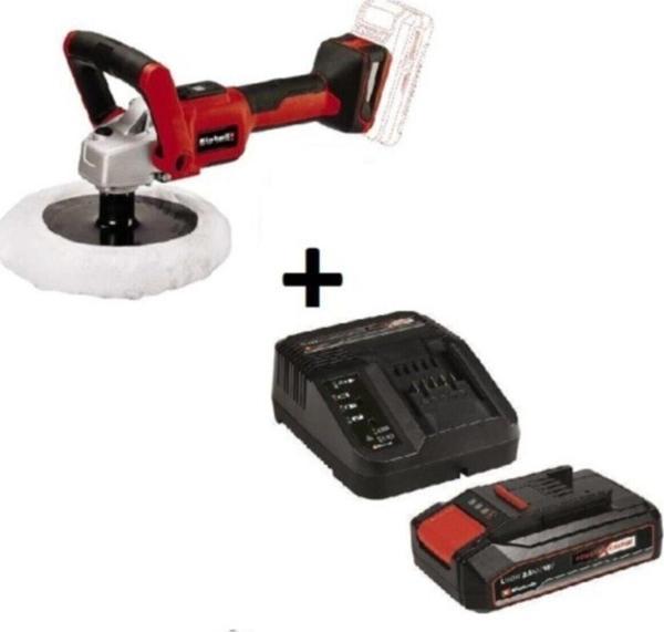 Einhell Ce-Cp 18/180 E Solo Polisaj Makinesi + 2.5 Ah Starter Kit - Image 1