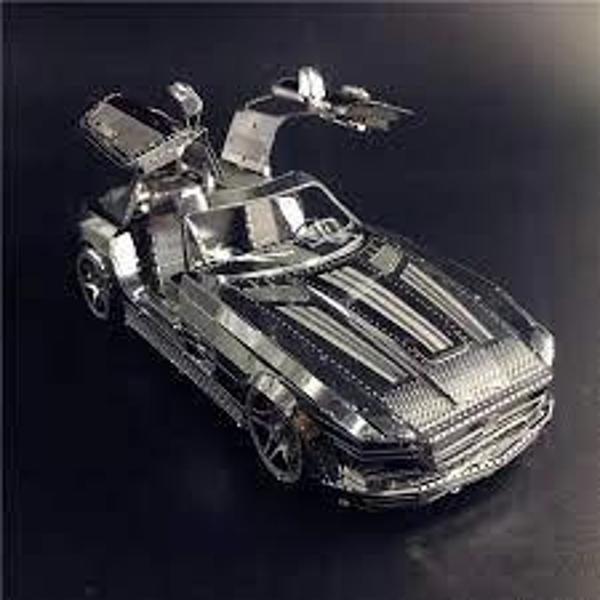 KELEBEK KANAT SPOR ARABA 3D Metal Maket Bulmaca Puzzle modeli kitleri DIY 14+ Yaş 85+ parça - Image 1