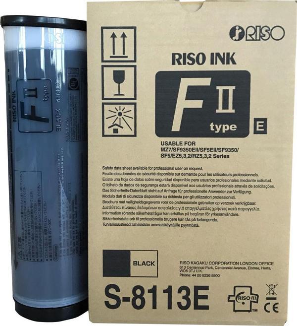 Riso S-8113E S-7612-S-4253-SF-5350-S-6930 Orjinal Mürekkep FII type E - Image 1