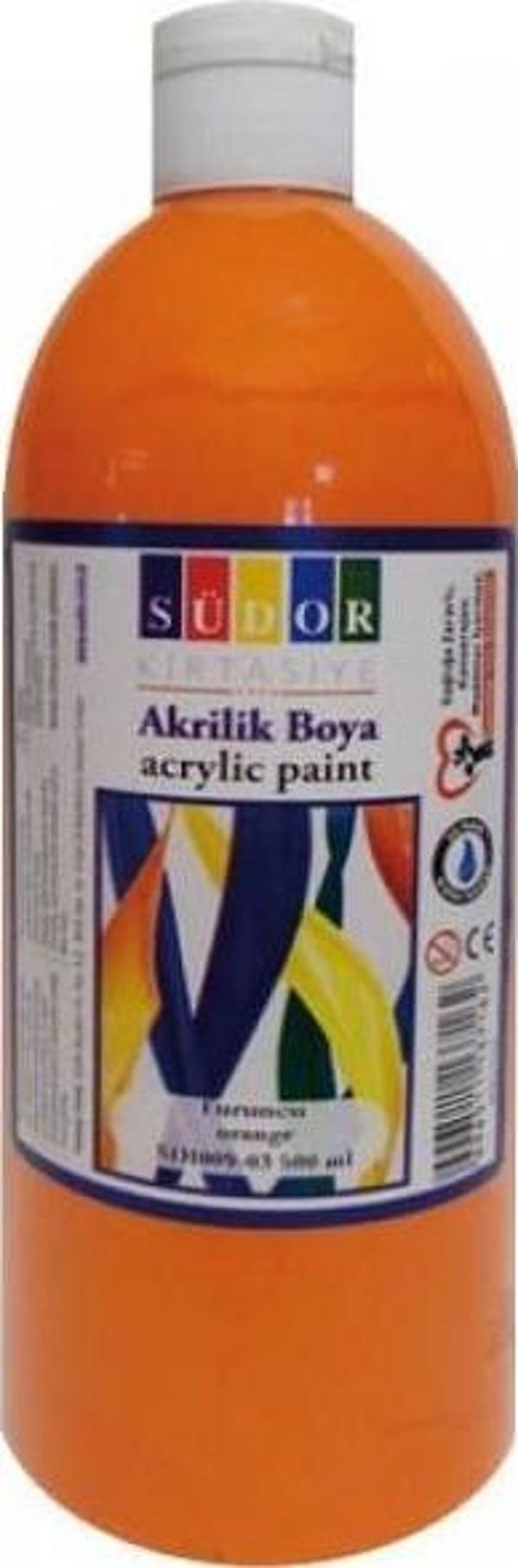 Südor Akrilik Boya 500 ML Turuncu SD1009-03 - Image 1