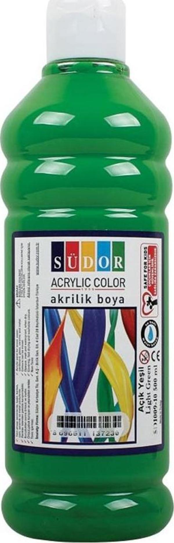 Südor Akrilik Boya 500 ML Açık Yeşil SD1009-10 - Image 1
