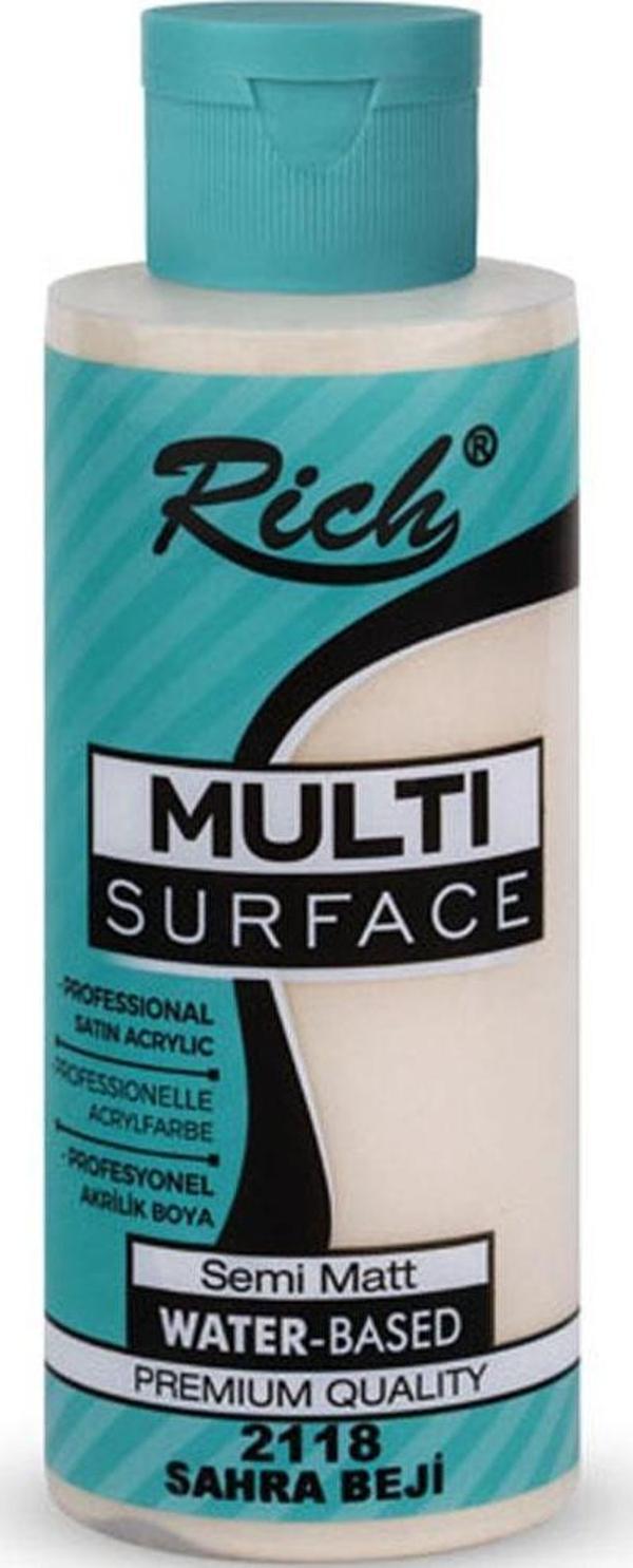 Rich Akrilik Boya Multi Surface 120 CC Sahra Beji 120-2118 - Image 1