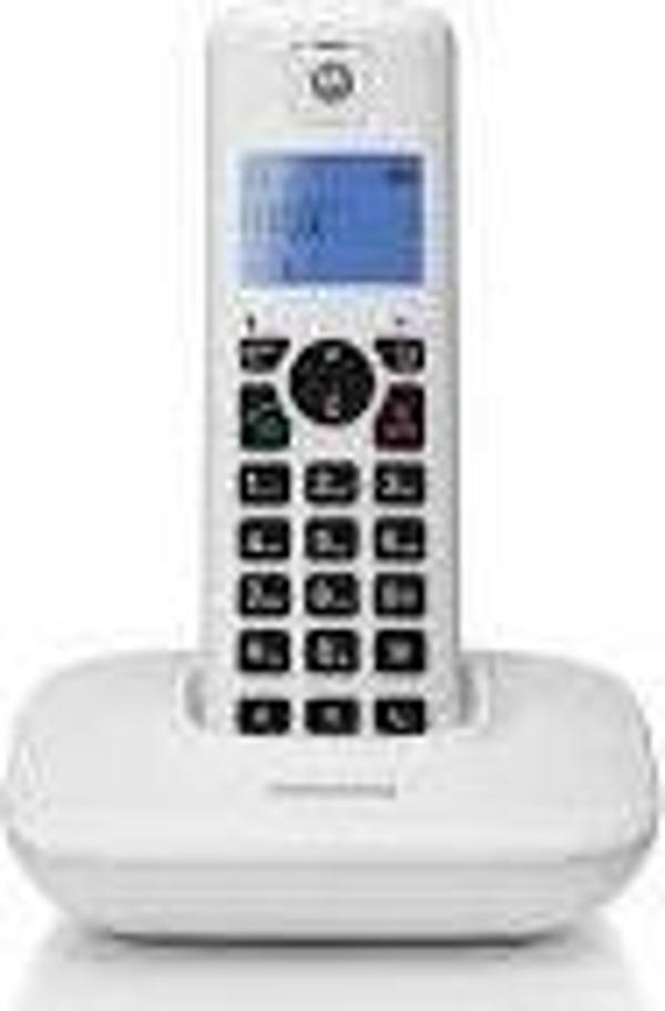 Motorola T401+ Beyaz Handsfree Telsiz Dect Telefon - Image 1