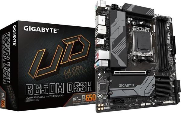 Gigabyte B650M DS3H DDR5 HDMI DP PCIe 16X v4.0 AM5 mATX Anakart - Image 1