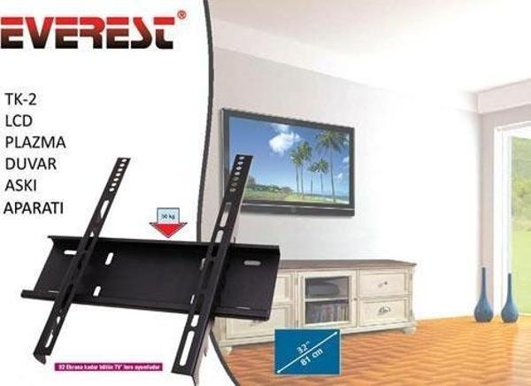 Everest TK-2 32" Sabit Lcd Askı Aparatı - Image 1