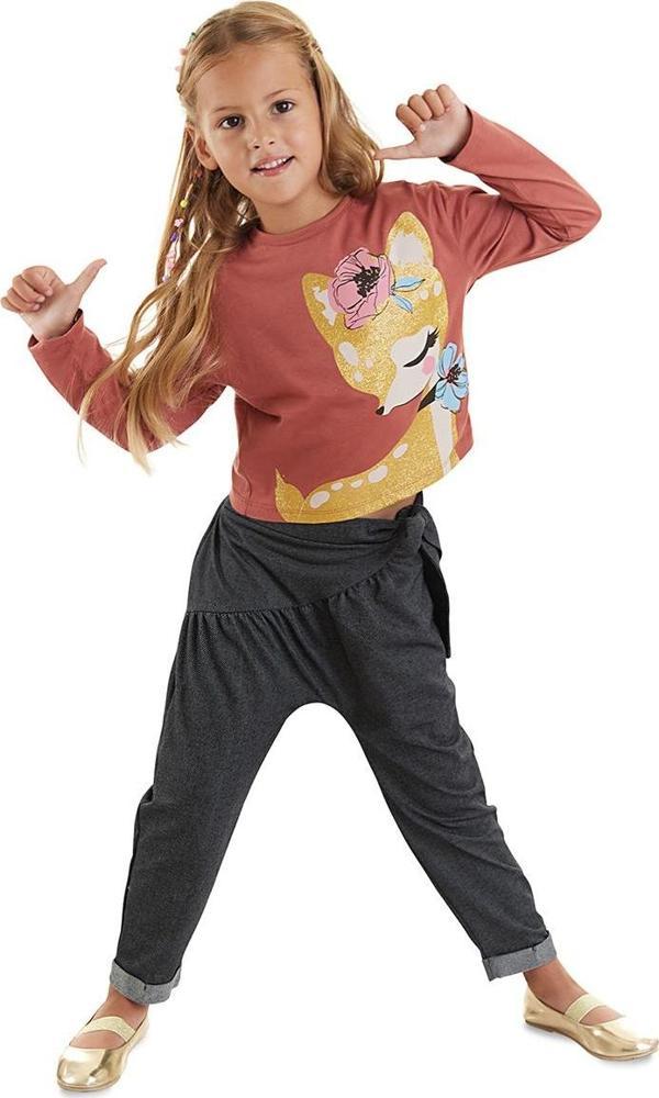Ceylan Kız Çocuk T-shirt Pantolon Takım - Image 1